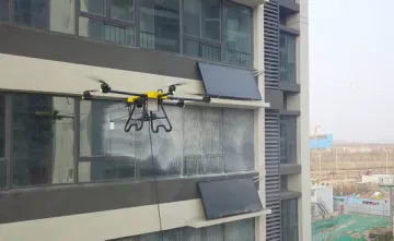 Nettoyage de façade économique par drone