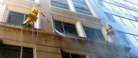 Résultat de nettoyage de façade